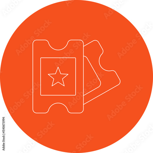 Tarot card icon single icon vector illustration