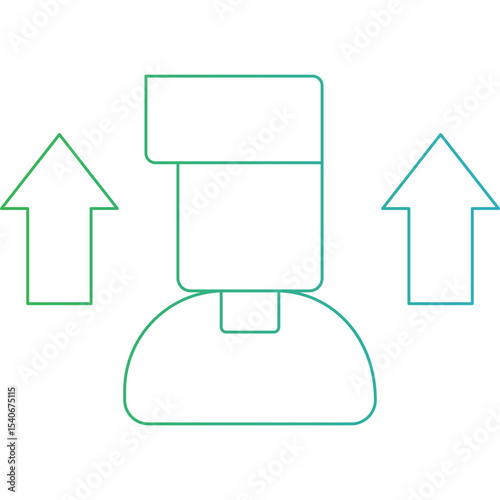 Men icon single icon vector illustration