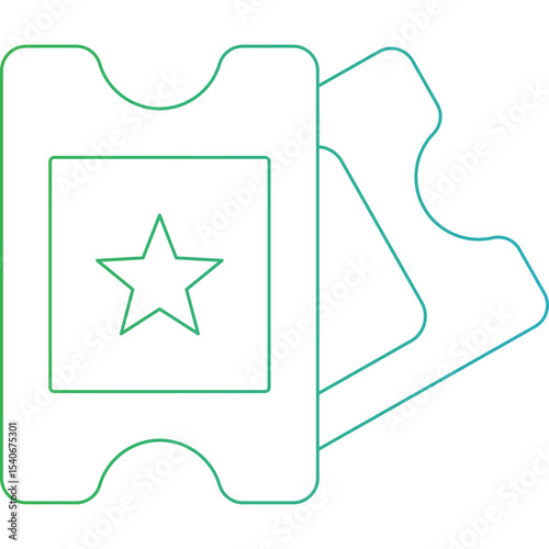 Tarot card icon single icon vector illustration