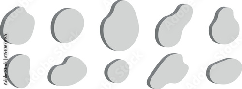 Glossy 3D Circular Vector Object – Creative Symbolic Shape for Modern Design Projects, Branding Packages, and Decorative Illustrations