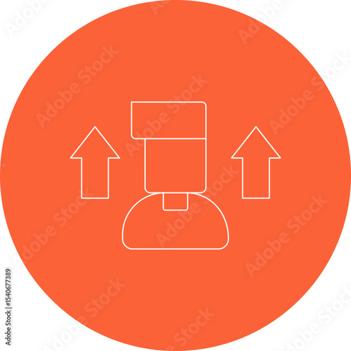 Men icon single icon vector illustration