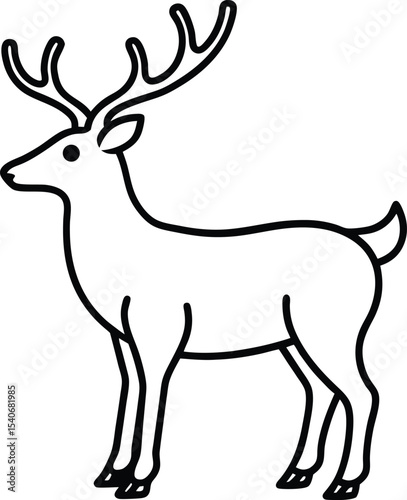 deer vector illustration