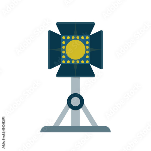 Stage Light Icon Vector Design. 