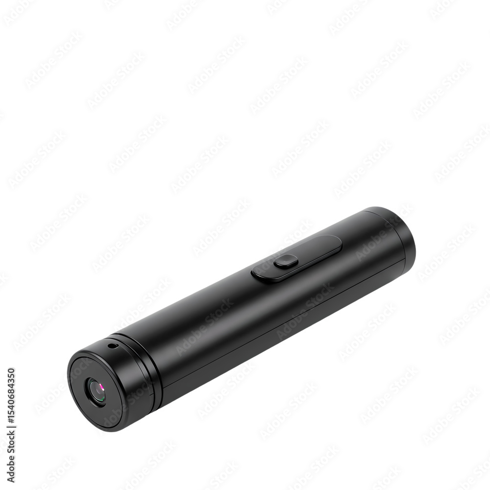 Sleek Black Laser Pointer Precision Targeting Device isolated on transparent baackground Sleek Black Laser Pointer Precision Targeting Device isolated on transparent baackground
