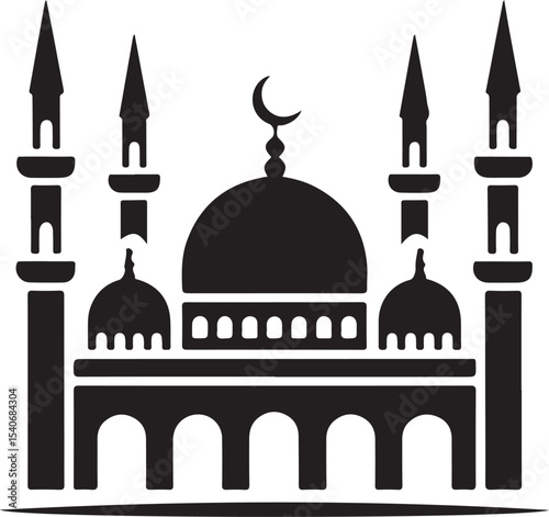 Mosque vector illustration