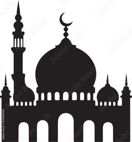 Mosque vector illustration