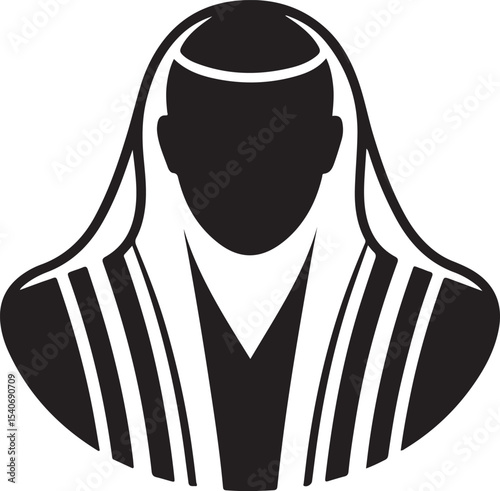 yom kippur vector illustration