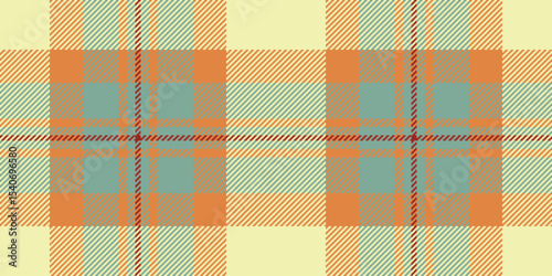Warm, pastel plaid pattern. Perfect for autumnal designs, textiles, or backgrounds.  Evokes feelings of comfort and nostalgia.  Versatile image for websites, packaging, or fashion projects.