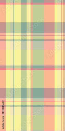 Pastel plaid pattern, perfect for textile design, springsummer fashion, or website backgrounds.  Soft, muted colors create a calming and cheerful mood.