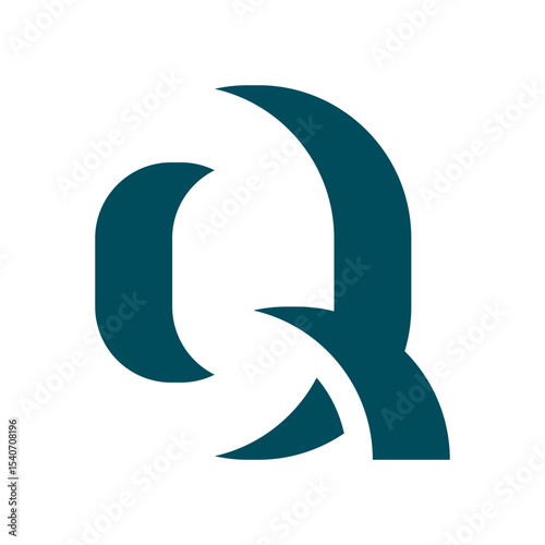  Letter Q minimal logo icon design template