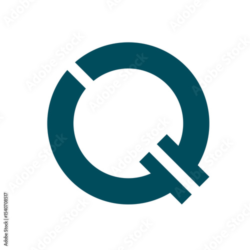  Letter Q minimal logo icon design template