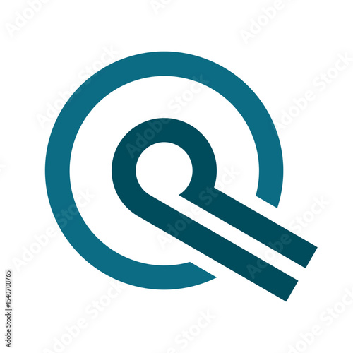  Letter Q minimal logo icon design template