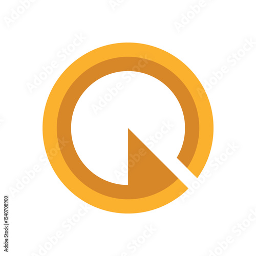  Letter Q minimal logo icon design template
