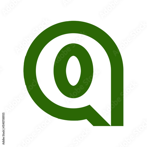  Letter Q minimal logo icon design template