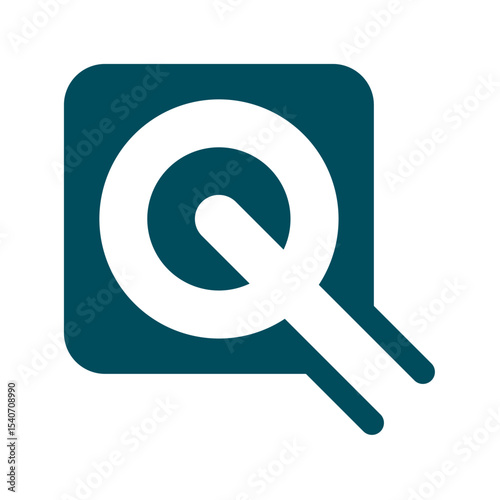  Letter Q minimal logo icon design template
