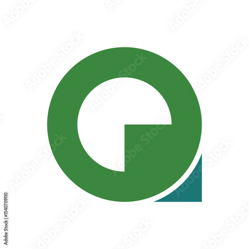  Letter Q minimal logo icon design template