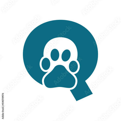  Letter Q minimal logo icon design template