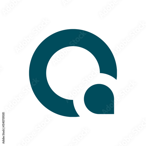  Letter Q minimal logo icon design template