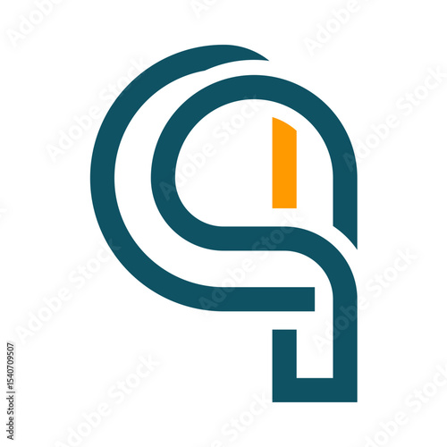  Letter Q minimal logo icon design template