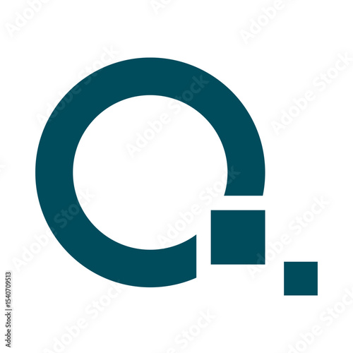  Letter Q minimal logo icon design template