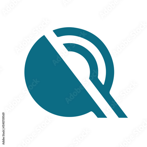  Letter Q minimal logo icon design template