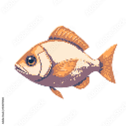 Fish pixel art