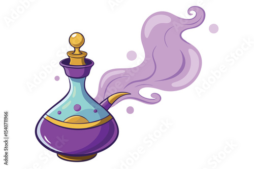 Enchanted Potion Bottle Magical Elixirs and Mystical Concoctions