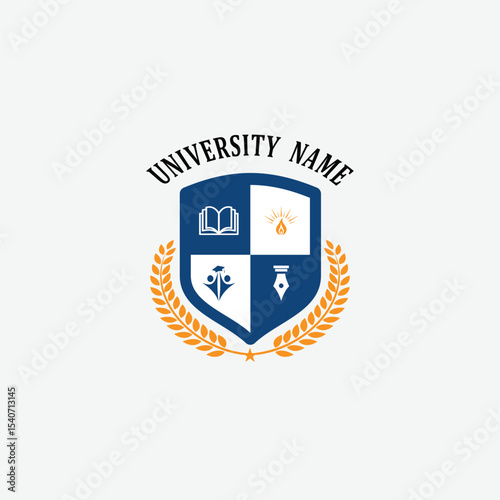 3162 educational logo school college university learning institute book academy organization