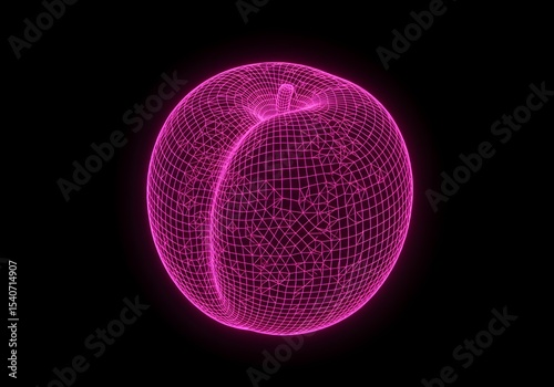 Wireframe Peach