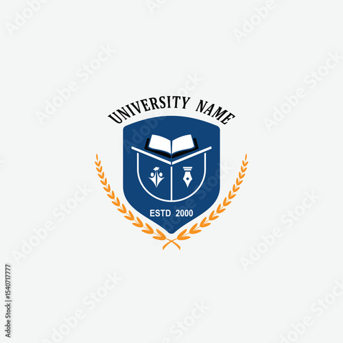 3201 educational logo school college university learning institute book academy organization