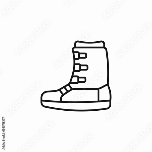 ski boots  icon sign vector