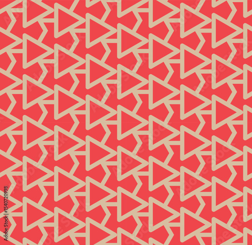 Triangular Futuristic Arrows Seamless Pattern -vector eps8