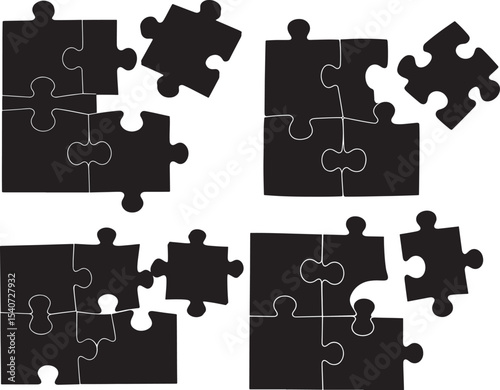 jigsaw puzzle pieces