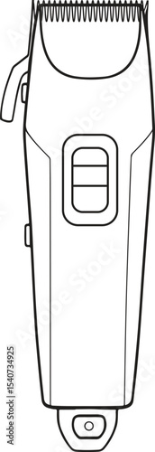 vector illustration of an electric kettle isolated