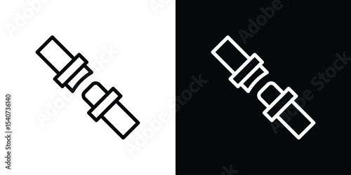 Car seat belt icon