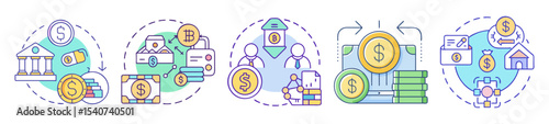 Financial transactions and digital currency business transactions for multiple applications