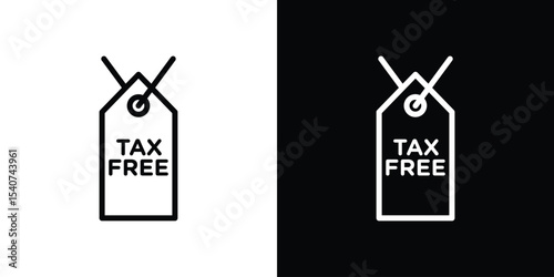 Air filter icon design. simple stroke line vector icon set