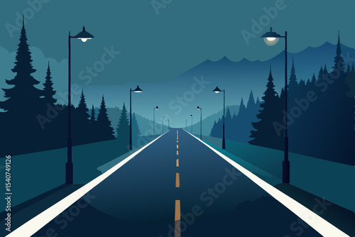road in the mountains