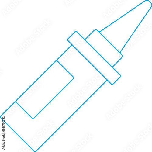 Sealant icon single icon vector illustration