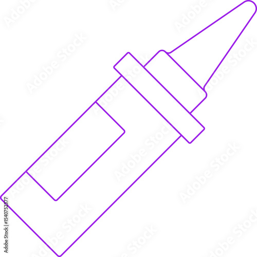 Sealant icon single icon vector illustration