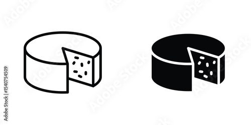 Parmesan icon concept. vector set. Eps10