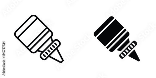 eye drop icon concept. vector set. Eps10