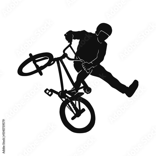 cyclist vector icon. collection of silhouettes of people cycling in different positions. bike, cycle, cyclist, ride, vector, bicycle, man, icon, people, illustration, woman, girl, boy, mountain