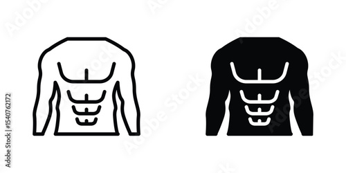Abs icon concept. vector set. Eps10