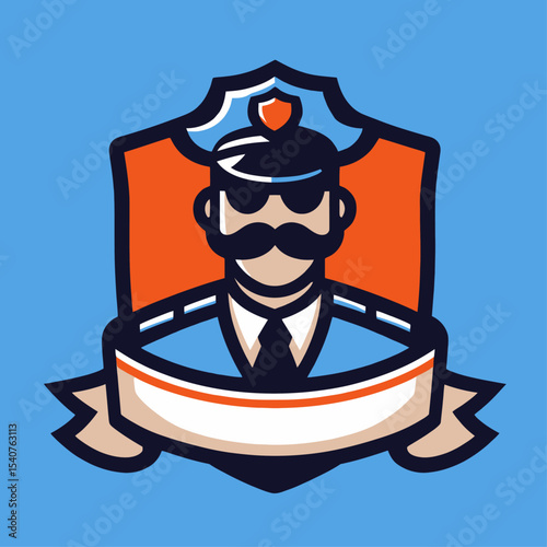Police Officer Mascot