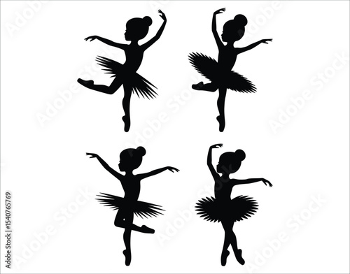 Modern Ballerina Silhouette Collection