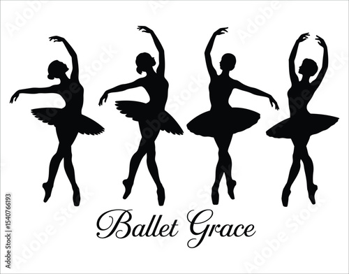 Young Dancer Silhouette Art