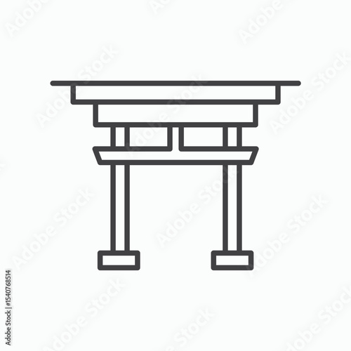 Torii gate icon