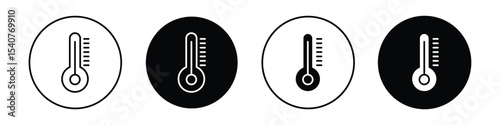 Thermometer half icon
