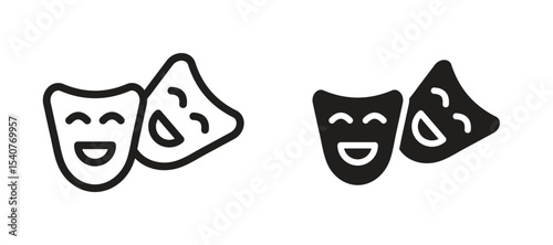 Theater masks icon